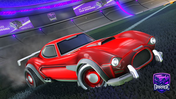 A Rocket League car design from HyperGecko