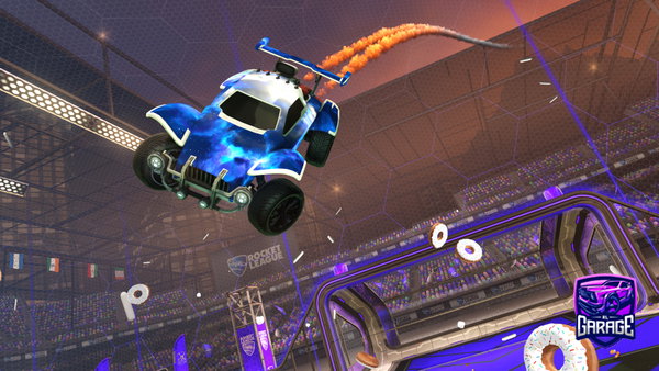 A Rocket League car design from EvadeFlame