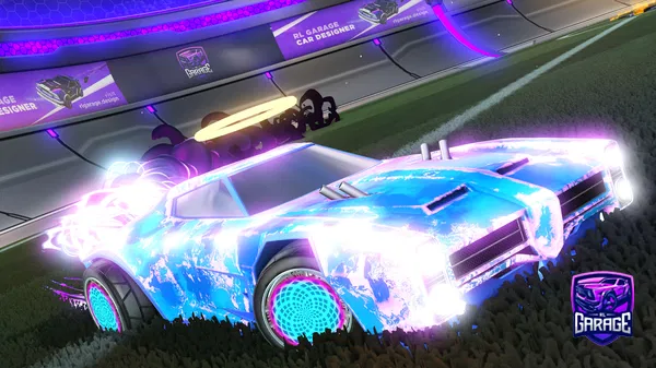 A Rocket League car design from Komz124