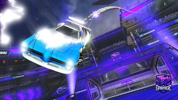 A Rocket League car design from DMAN111210