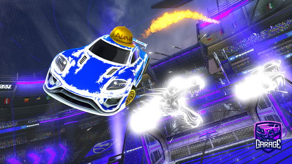 A Rocket League car design from Sunny_ghost2