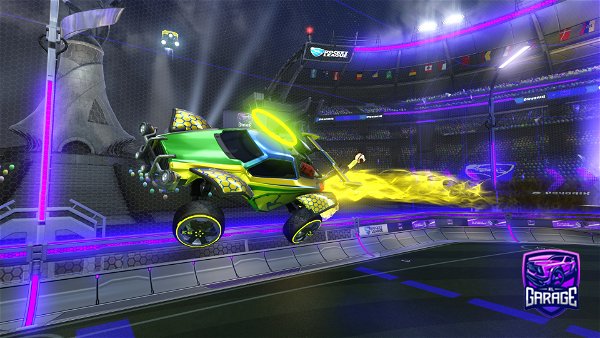 A Rocket League car design from Chimi-My-Changa