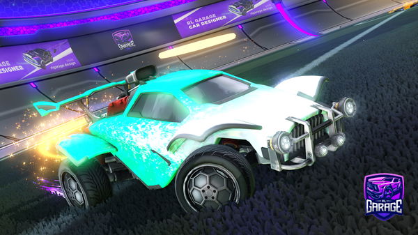 A Rocket League car design from Magicalchine783