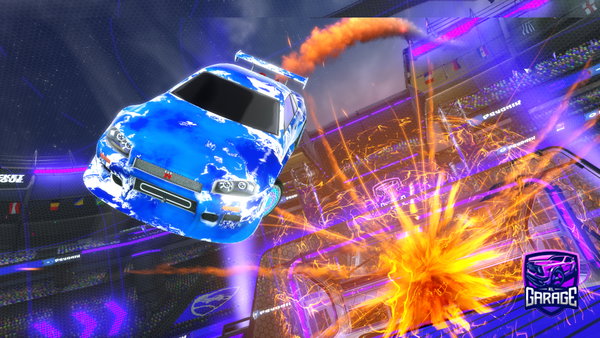 A Rocket League car design from Levimaster