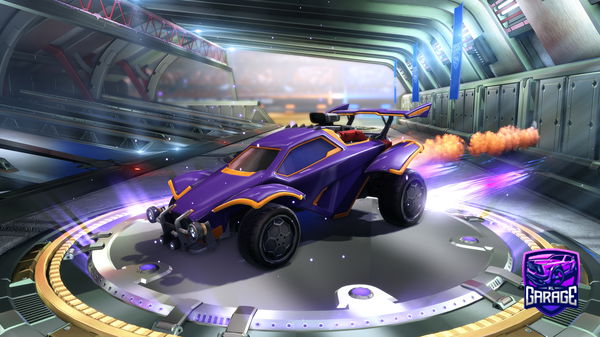 A Rocket League car design from greasyonyt