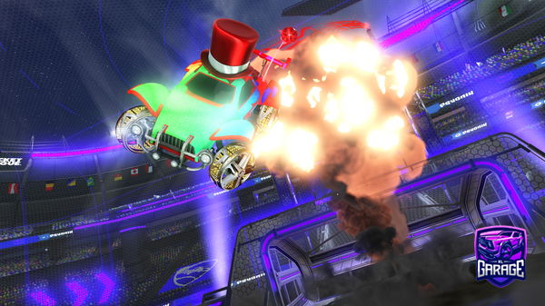 A Rocket League car design from MQstylez