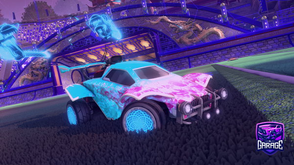 A Rocket League car design from dylancolorado