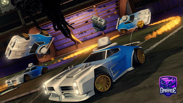 A Rocket League car design from Tetepick57