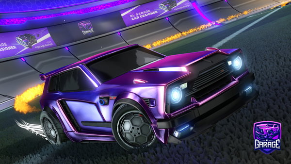 A Rocket League car design from SUPERS0NIC