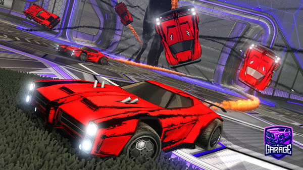 A Rocket League car design from ryext