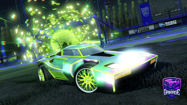 A Rocket League car design from zaddation
