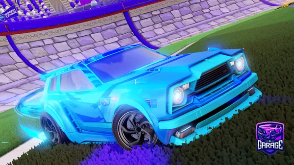 A Rocket League car design from 2K26
