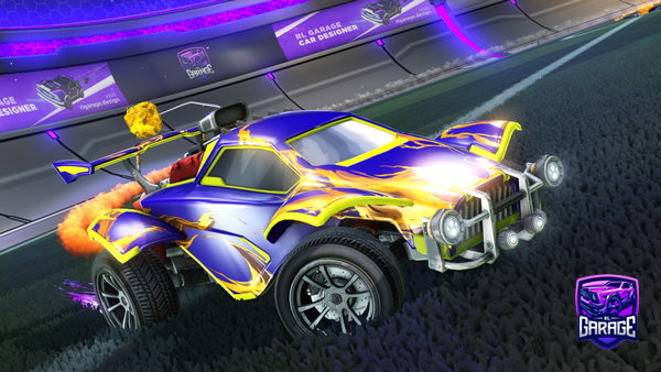 A Rocket League car design from Abd_3946