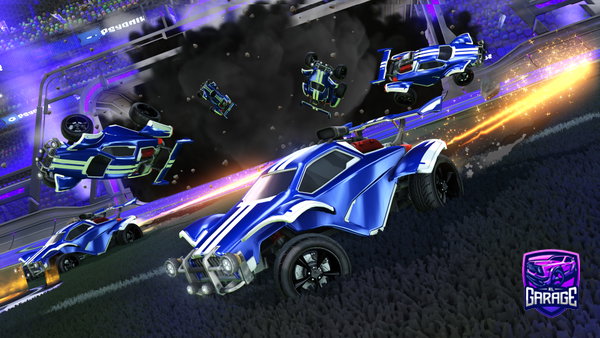 A Rocket League car design from Mingus123