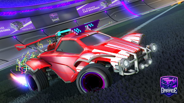 A Rocket League car design from Adamemmet