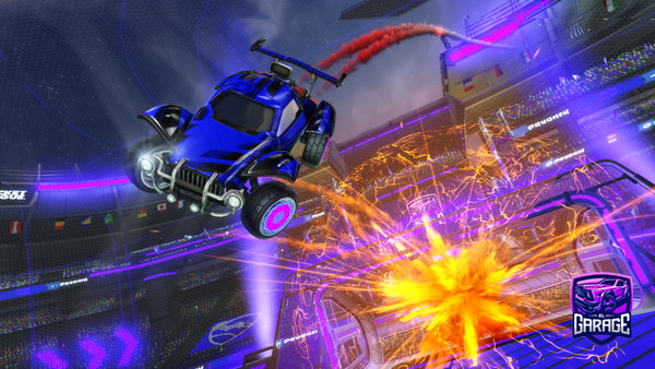 A Rocket League car design from Jalalmo87