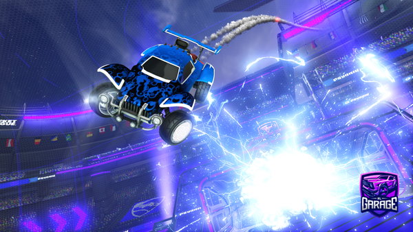 A Rocket League car design from Tomminn2