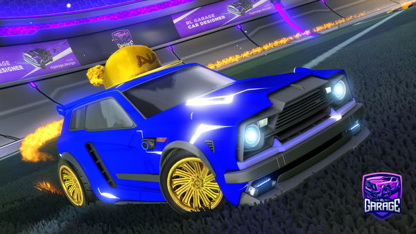 A Rocket League car design from GhostFarmer5013