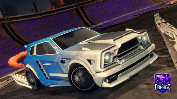 A Rocket League car design from Mxtx