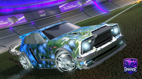 A Rocket League car design from TAHA0880