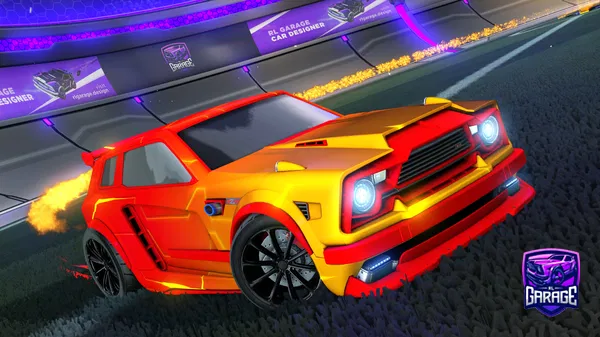 A Rocket League car design from Braedeni123