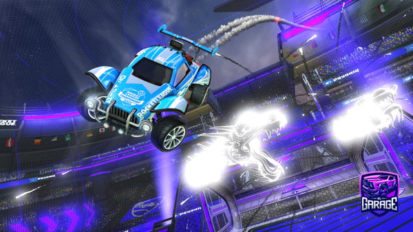A Rocket League car design from HRPeterbot