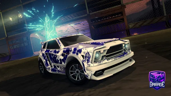 A Rocket League car design from Blueracer_29