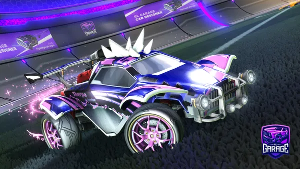 A Rocket League car design from evanparker834