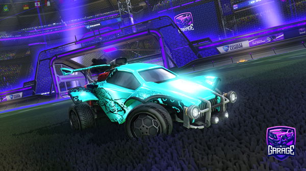 A Rocket League car design from ronaldonazariozidane