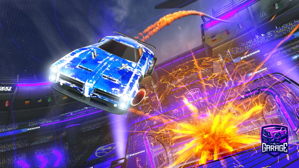 A Rocket League car design from Pepsi_Max06