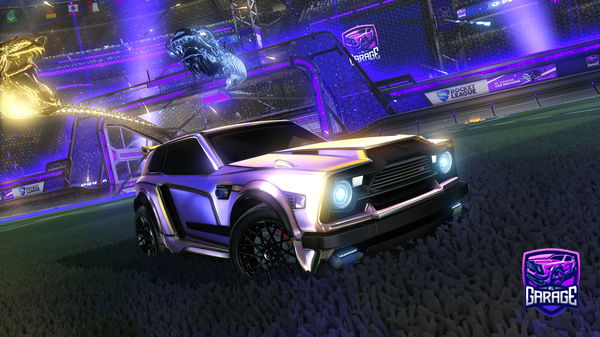 A Rocket League car design from F4_DragonMankake