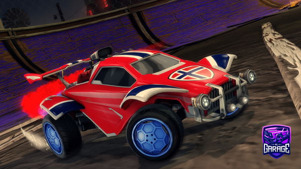 A Rocket League car design from Stxy_