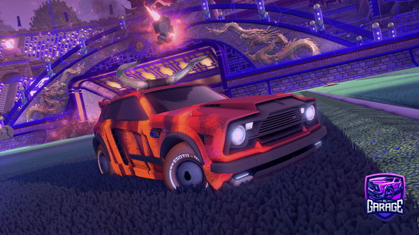A Rocket League car design from 0cTopU_s