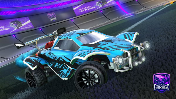 A Rocket League car design from Saqz0wnzZ