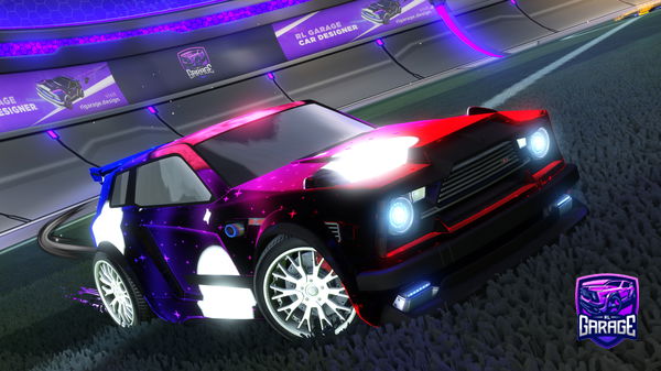 A Rocket League car design from h0wie