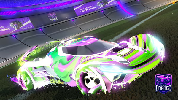 A Rocket League car design from DA_1RISH_KID