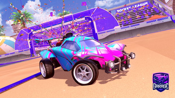 A Rocket League car design from OutsideWren3769