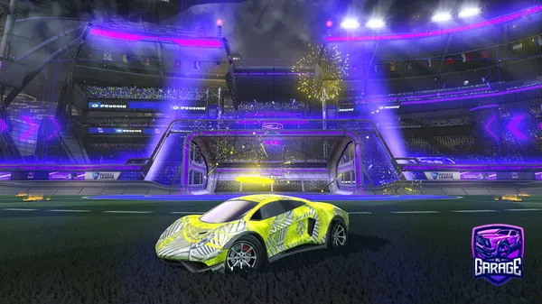A Rocket League car design from TopBinner