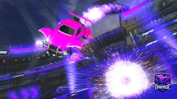 A Rocket League car design from khakin