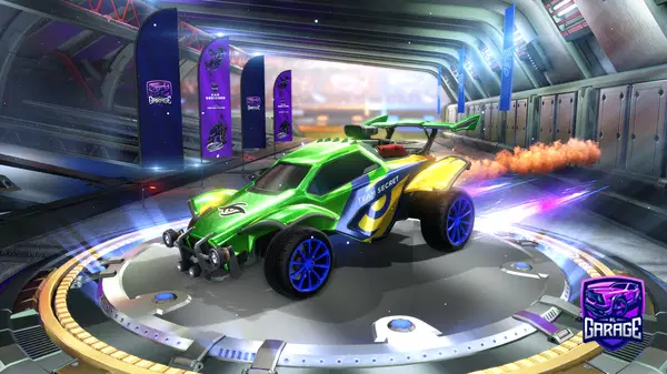 A Rocket League car design from ZombieSlayer004