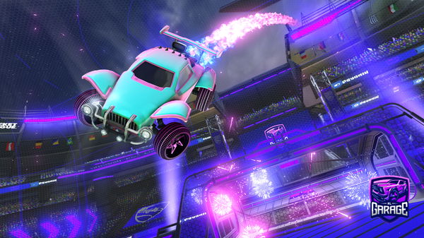 A Rocket League car design from BillyTheGoat688