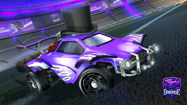 A Rocket League car design from OversizedPug