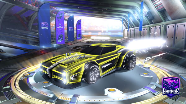 A Rocket League car design from Thunderbart21