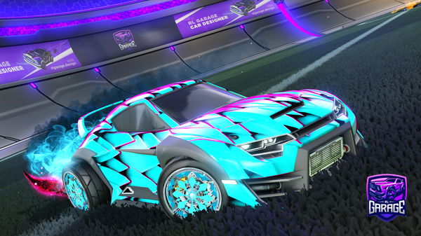 A Rocket League car design from CopyCantPasteYT