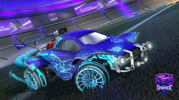 A Rocket League car design from ChuckNorris1583