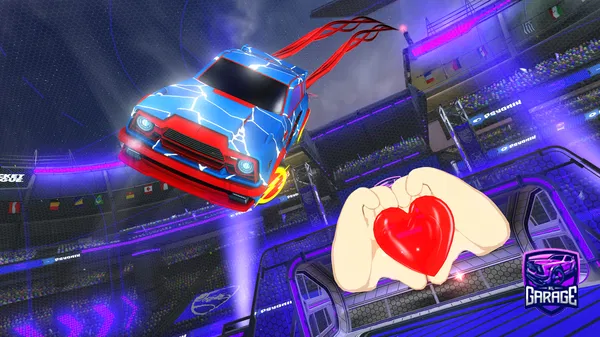 A Rocket League car design from iplayonswitch