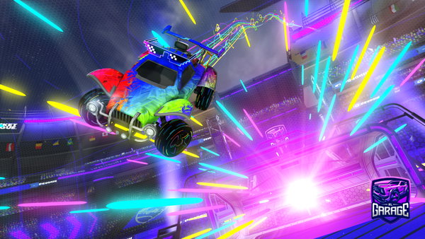 A Rocket League car design from HomeboyHagrid