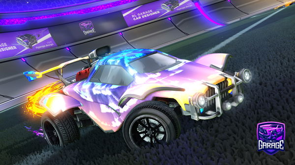 A Rocket League car design from stunzeed669