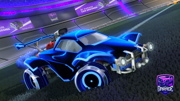 A Rocket League car design from Mysto07_