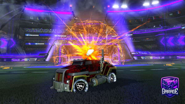 A Rocket League car design from Strom_weky